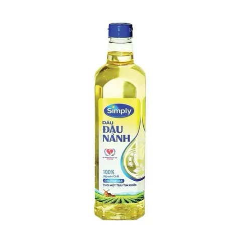 Dầu đậu nành Simply chai 1L