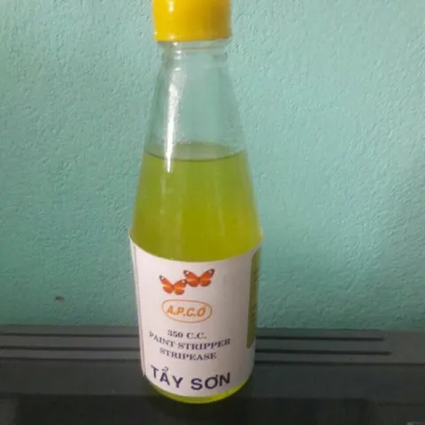 Chất tẩy sơn, tẩy trên các loại vật dụng siêu nhanh không làm hỏng bề mặt vật liệu (gỗ, bê tông, kim loại...)