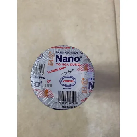 (Xã kho)Cây 10 cuộn băng keo điện Tô Nga Dũng chính hãng có tem chống giả