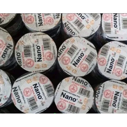 (Xã kho)Cây 10 cuộn băng keo điện Tô Nga Dũng chính hãng có tem chống giả