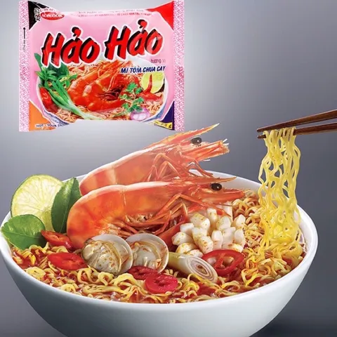 Thùng 30 gói hảo hảo chua cay 75 gr. date mới