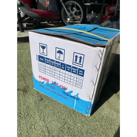 Máy bơm nước cánh tát TÂN HOÀN CẦU VINA PUMP 2HP (họng 90/90) - VN1500