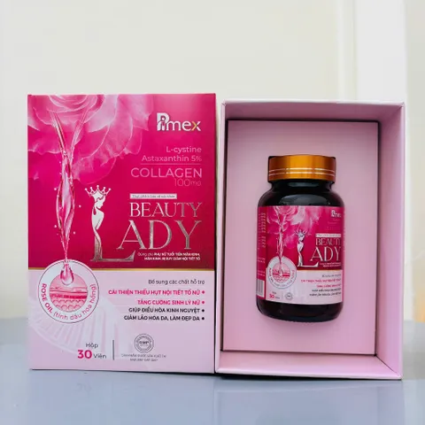 Viên thảoo dượcc quý cải thiện làn da và nội tiết tố nữ BEAUTY LADY