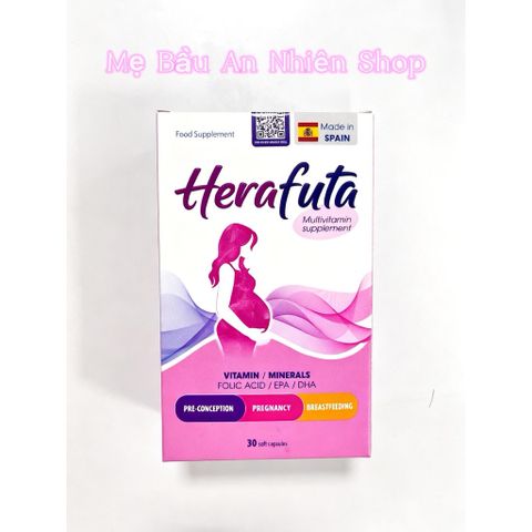 HERAFUTA Vitamin bổ bầu - nhập khẩu Tây Ban Nha [ Tem chính hãng] (hộp 30 viên)