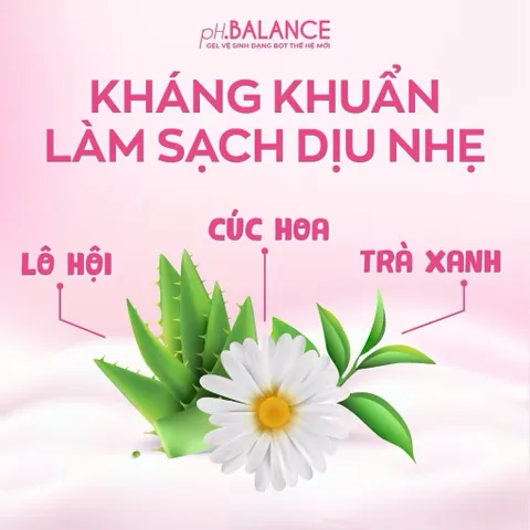 Dung dịch vệ sinh Ph Balance Baby cho bé trước tuổi dậy thì giúp khử mùi,giảm ngứa làm mềm và giữ ẩm