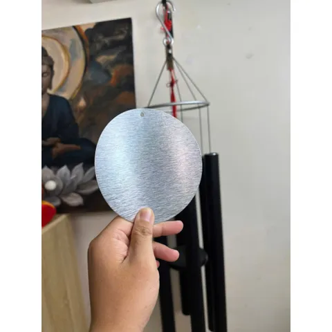 Lá đón gió đường kính 14cm - Lá đón gió chuông gió nhạc thiền 791844