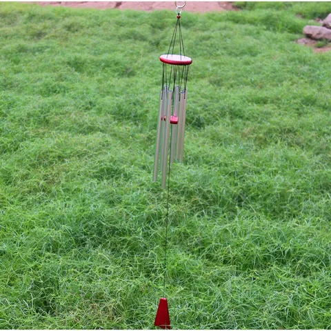 Chuông gió, model TL-082, dài 65cm , dùng trang trí nhà ở, sân vườn, chất liệu hợp kim nhôm sơn tĩnh điện, nxs Yiwu Xiuhuang E-commerce Firm, mới 100%