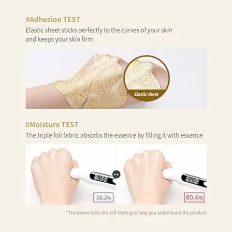 Hộp 10 miếng Mặt nạ JMsolution tinh chất 24K Prime Gold Intensive Mask, mặt nạ săn chắc da (10 miếng/1 hộp) Chính hãng 792723