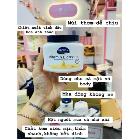 Kem dưỡng ẩm Redwin Vitamin E Cream 300g 792747