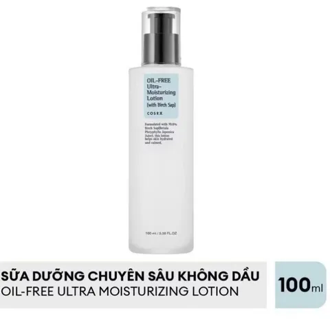 Lotion Siêu Dưỡng Ẩm Không Dầu Với chiết xuất Cây Bạch Dương 100Ml dưỡng ẩm sáng da, chống lão hoá 792757