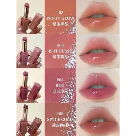 Son Bóng Thỏi Fenty Gloss Stix High Shine Gloss Stick 3.6g về 4 màu hot nhất RIRI, IS IT FUSSY, FENTY GLOW, SPICE COLD 792769