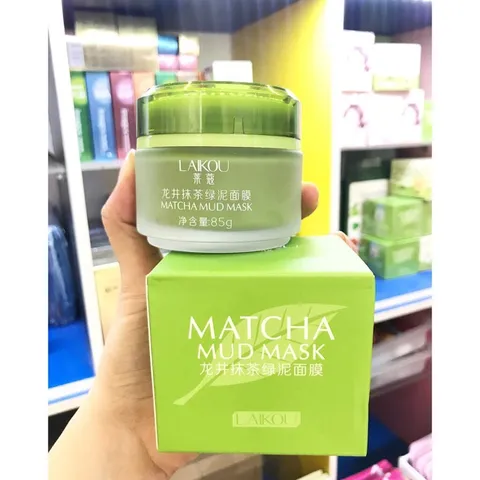 Mặt Nạ Bùn Trà Xanh Laikou Matcha Mud Mask 5 Tác Dụng 85g 792835