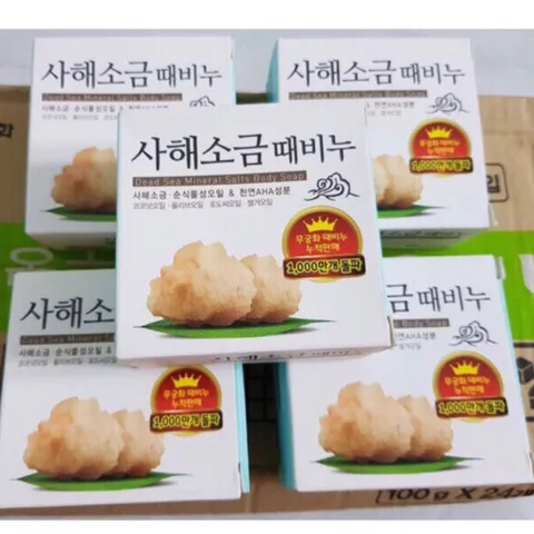 Soap tẩy tế bào chết Muối biển chết MUKUNGHWA 85gr 792886