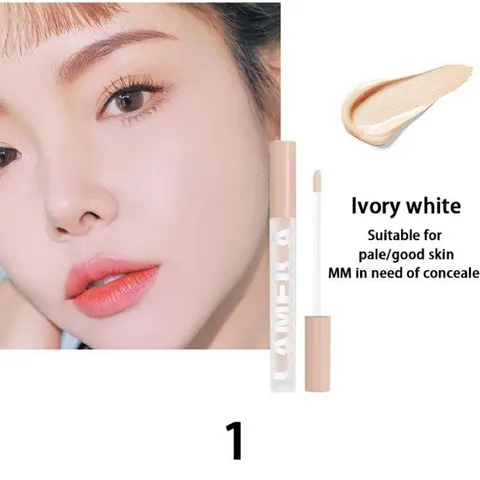 HOT Kem Che yếu điểm Mịn Lì Kiểm LAMEILA sáng bóng loáng giữ ẩm kiềm dầu make up lâu trôi 2 sắc màu tùy chọn 792927