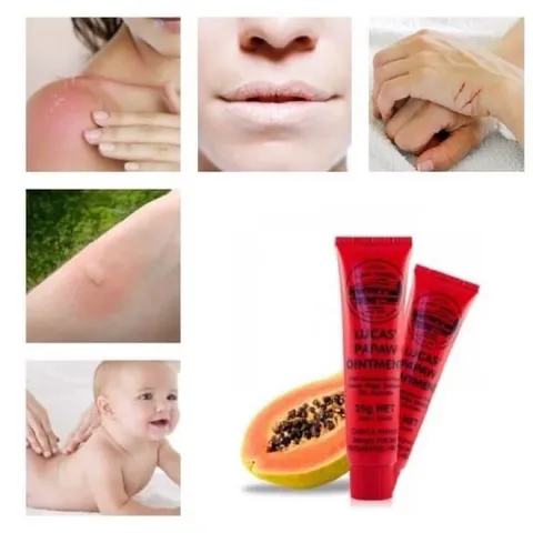 Tuýp Gel Dưỡng ẩm môi, làm mềm da Kem Lucas's Papaw 25g An toàn cho mẹ & bé Chiết xuất đu đủ thiên nhiên 792978