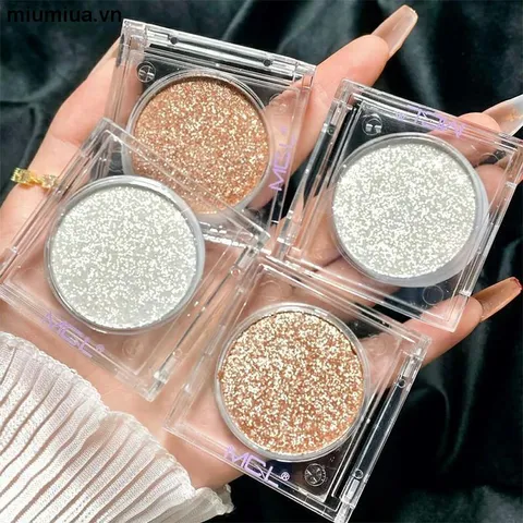 HOT Phấn mắt Đơn sắc MGL nhũ kim tuyến bắt sáng lấp lánh lung linh chống thấm nước lâu trôi Niu Lang Ping! 793035