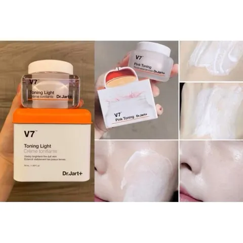 Kem Dưỡng Hỗ Trợ Làm Trắng Da, Giảm Thâm Mụn Dr.Jart+ V7 Toning Light 50ml 793047