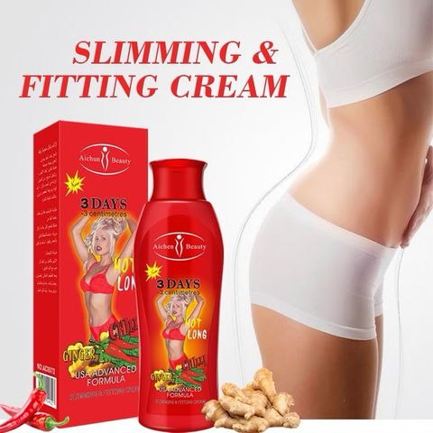 Kem massage tan mỡ bụng Gừng Ớt Slimming & Fitting Cream 200g 793049