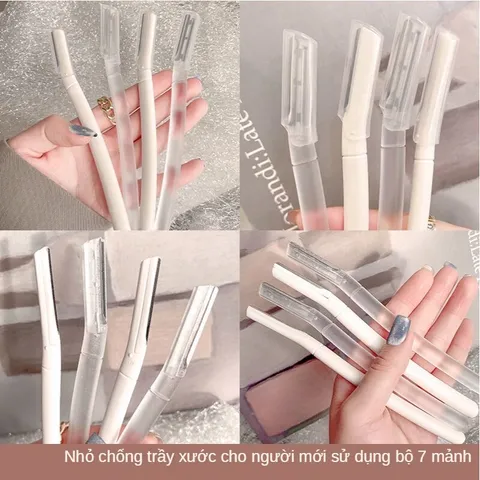 HOT Dao cạo chân mày màu trong trắng suốt tin cậy dành riêng cho những người chưa quen bắt đầu 793123