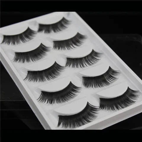 Hộp 5 cặp lông mi giả hanmade tự nhiên 793125
