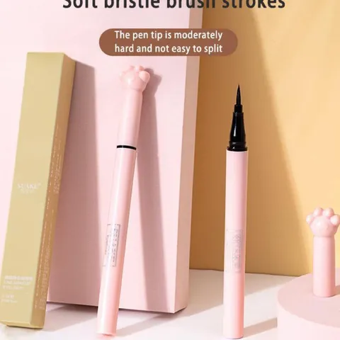 HOT Bút Kẻ Mắt SUAKE Dạng Lỏng black color kháng nước không nhòe make up lâu trôi 793174