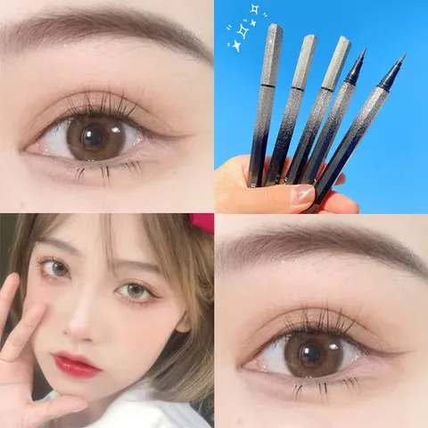 HOT Bút Kẻ Mắt Dạng Lỏng Đầu Cọ Mềm Kháng Nước Chống các giọt mồ hôi Lâu Trôi Và Không Nhòe 793224