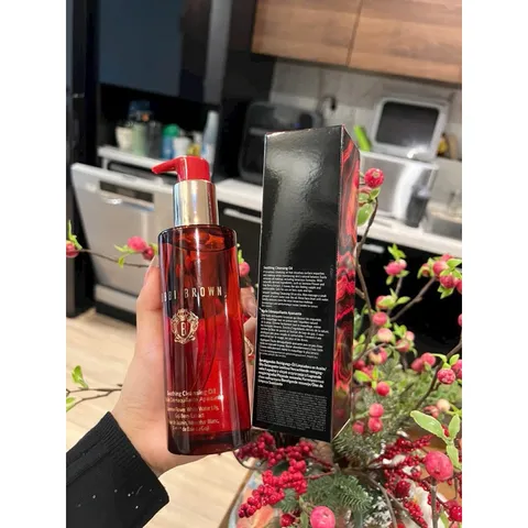 Dầu tẩy trang Bobbi Brown Soothing Cleansing Oil 200ml - bản đỏ limited 793234