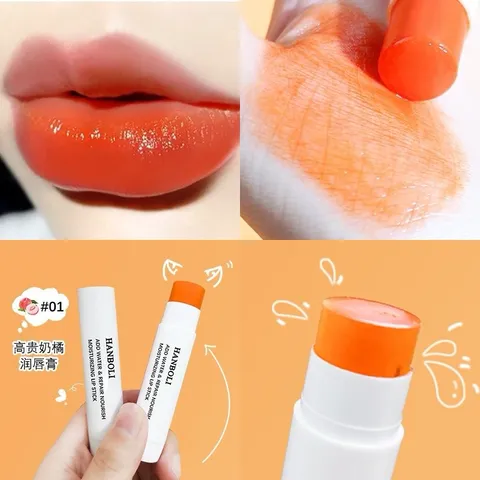 Son dưỡng môi HABOLI làm mềm môi cho mọi thời gian nha các nàng ơi. Sáng - Trưa - Chiều - Tối, môi khô cùng son dưỡng 793261