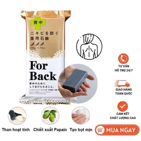 Xà phòng For Back tẩy da chết giảm mụn lưng 135g 793330