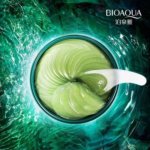 Hộp 60 Mặt Nạ Mắt BIOAQUA từ tinh chất tảo biển mang lại hiệu quả cao trong chăm sóc vùng quanh mắt 793384