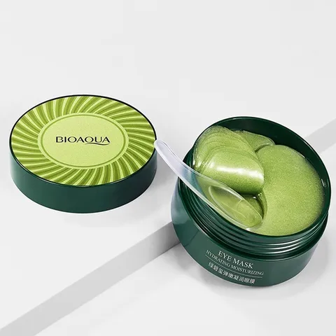 Hộp 60 Mặt Nạ Mắt BIOAQUA từ tinh chất tảo biển mang lại hiệu quả cao trong chăm sóc vùng quanh mắt 793384