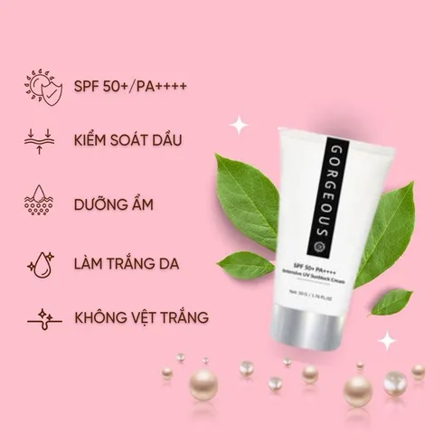 Kem chống nắng Goỏgeous SPF50 PA++  trắng da nâng tone 793394