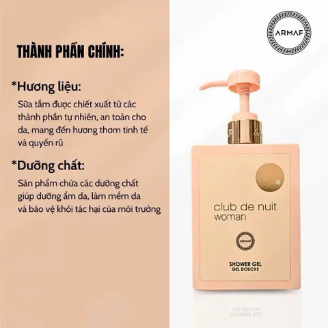 Sữa tắm/ Nước hoa/ Lăn nách Club De Nuit Woman Eau de Parfum (EDP) 793425