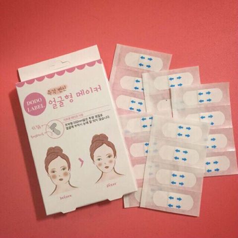 Combo 20 Miếng Dán “Thần Kỳ” Tạo Mặt Vline Dodo Label 793424