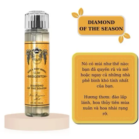 Xịt thơm toàn thân body mist khác Bath & Body Works 236ml thơm mát 793432