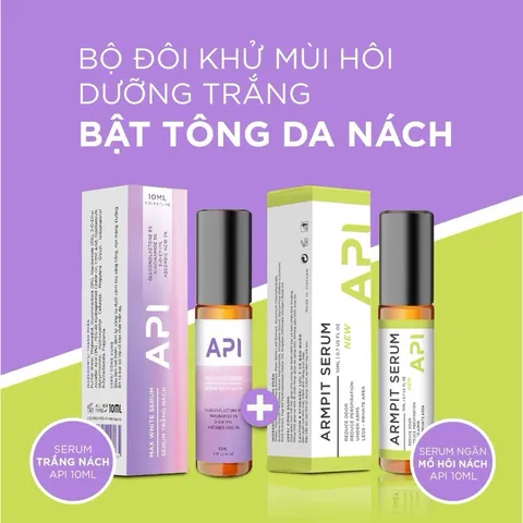 Khử mùi hôi nách API, Son nách API, Lăn khử mùi ngăn tiết mồ hôi 72h 793464