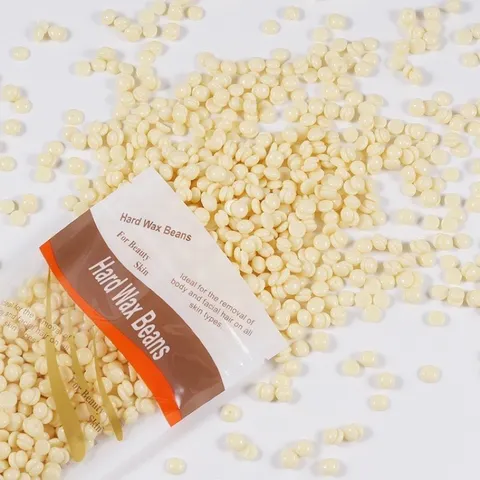 Sáp wax lông hard wax beans cao cấp đóng hộp 400g Chính hãng tặng kèm que gỗ wax lông 793470