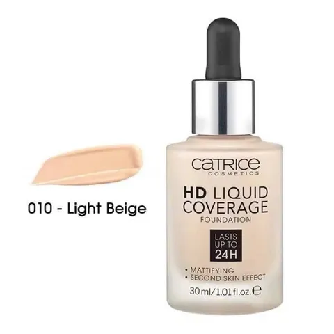 (CHÍNH HÃNG) Kem Nền Catrice FM1-2306-33 HD Liquid Coverage Kiềm Dầu 30ml 793498