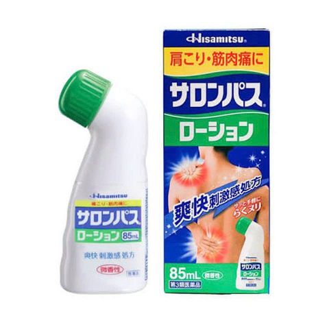Chai lăn dầu nóng Hisamitsu 85ml xoa bóp hỗ trợ xương khớp, Nhật Bản, là sản phẩm xoa bóp giảm đau xương khớp, cơ bắp, mỏi vai gáy, bầm tím và bong gân