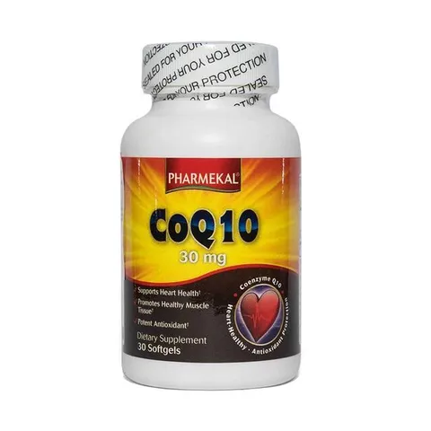 Viên uống hỗ trợ sức khỏe tim mạch, giảm cholesterol máu CoQ10 30mg Pharmekal (30 viên)