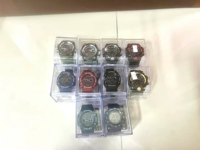 (HÀNG LOẠI TỐT QCCC) - Đồng Hồ Trẻ Em Điện Tử Dây Đeo Silicon Chống Nước Ở Độ Sâu 30m