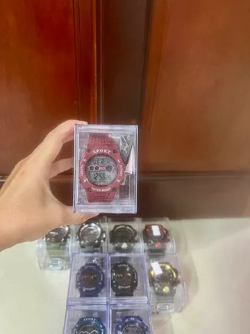 (HÀNG LOẠI TỐT QCCC) - Đồng Hồ Trẻ Em Điện Tử Dây Đeo Silicon Chống Nước Ở Độ Sâu 30m
