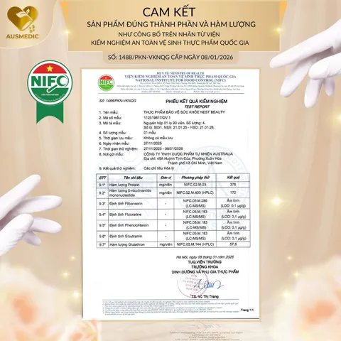 VIÊN UỐNG Nờ Mờ-Nờ 16200 HỖ TRỢ TRẺ HOÁ VÀ ĐỀU MÀU DA, GIÁM SẠM NÁM SÂU, DA CĂNG BÓNG TỰ NHIÊN -YẾN SÀO 9.000MG, Nờ Mờ-Nờ  16.200MG