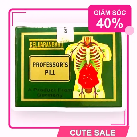Đẳng Cấp Đẳng Cấp Viên Uống Đau Nhức Xương Khớp Xanh Professor's Pill - Hỗ Trợ Sức Khỏe Khớp Từ Malaysia, Hộp 20 Ống - Mã 1470 Đẳng Cấp Phiên Bản Mới Hàng Tuyển