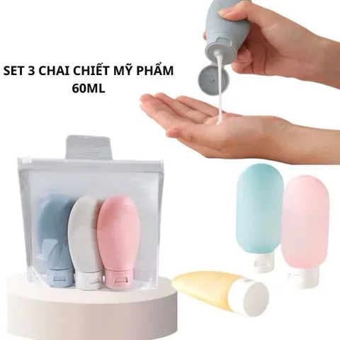 SET CHAI CHIẾT MỸ PHẨM DU LỊCH – NHỎ GỌN, TIỆN LỢI, MANG ĐI MỌI NƠI