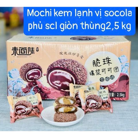 bánh mochi kem lạnh mix vị 1kg  – thơm ngon, mát lạnh, nhiều vị hấp dẫn