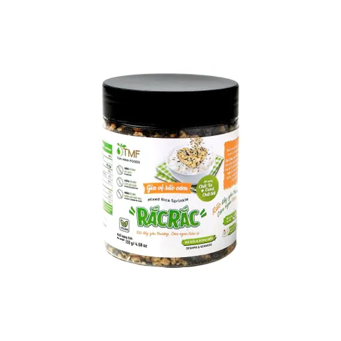 Gia vị rắc cơm Rắc Rắc dạng hũ 130gram tiện lợi Tâm Minh Foods