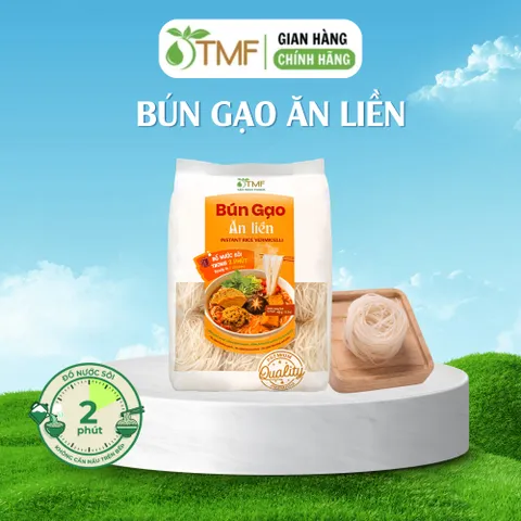Bún Gạo Ăn Liền Túi 450g Tâm Minh Foods Eatclean, Healthy, Ăn thực dưỡng, Ăn chay