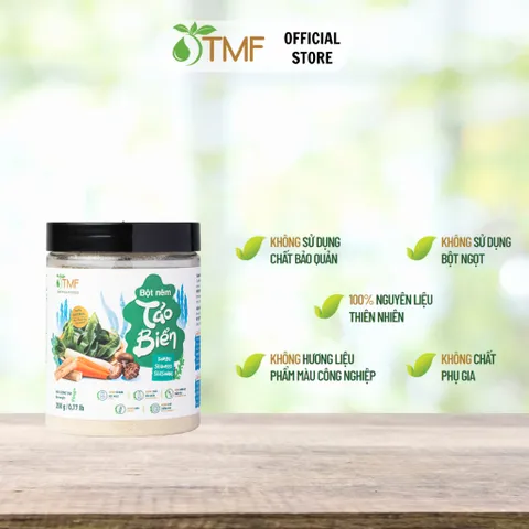 Bột nêm Tảo Biển không bột ngọt công nghiệp bổ sung chất sắt hũ 350g Tâm Minh Foods 793824