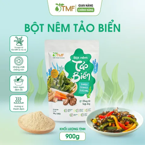 Bột nêm Tảo Biển không bột ngọt công nghiệp bổ sung chất sắt gói 900gTâm Minh Foods 793826